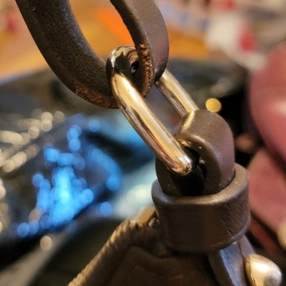 Dooney and Bourke Brown Nylon Zip Purse - Picture 8 of 12